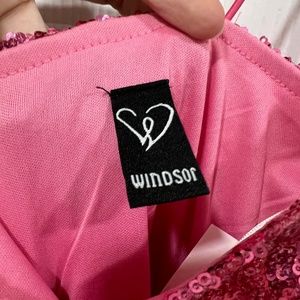 Party pink mini  dress